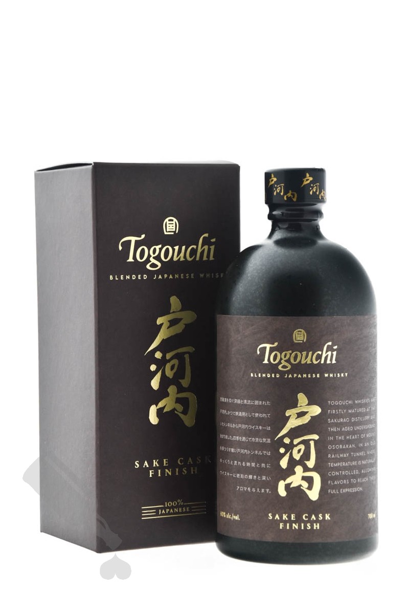 Togouchi Sake Cask Finish bottle